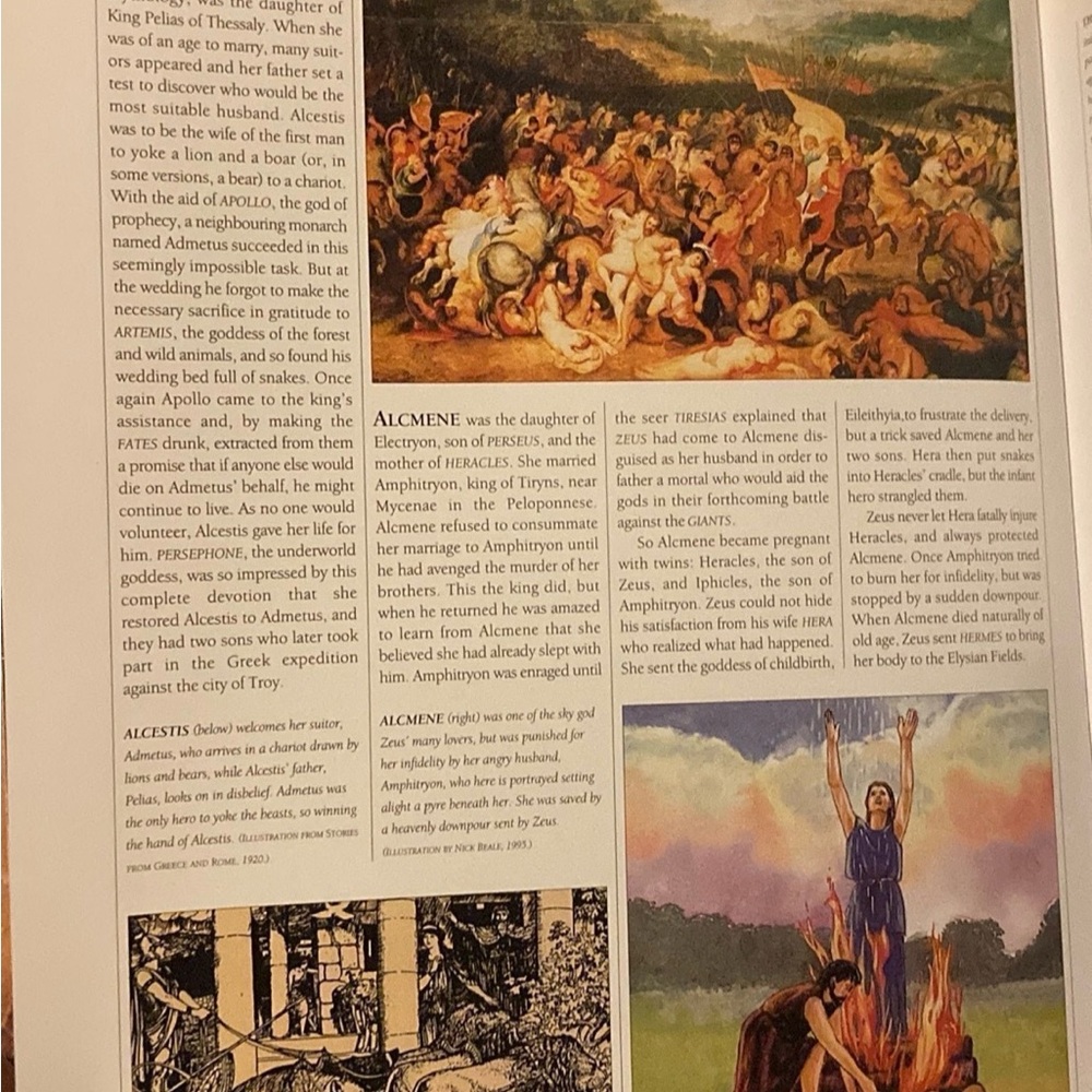 The Illustrated Encyclopedia of World Mythology Book (Hardcover Edition) - Picture 11 of 11